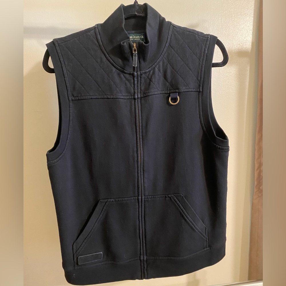 Ralph Lauren black vest